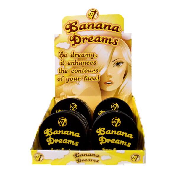 W7 Banana Dreams Loose Powder 20g (12 units with tray) Colour Zone
