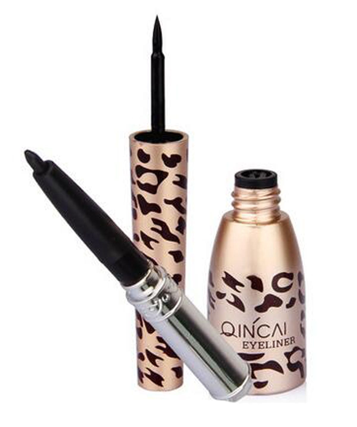 Kiss Beauty 2 in 1 Black Liquid Eyeliner + Eyeliner Pencil Colour