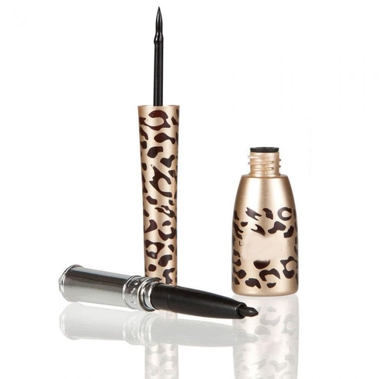 Kiss Beauty 2 in 1 Black Liquid Eyeliner + Eyeliner Pencil Colour