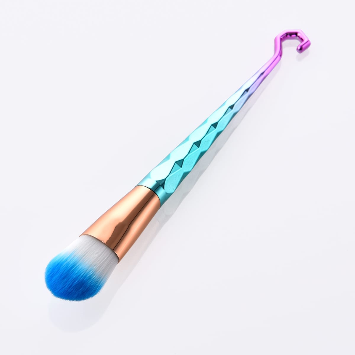 Glowii Unicorn Hook Handle Foundation Brush Colour Zone Cosmetics