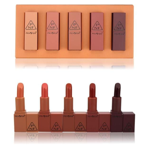 PeiFen 5pcs Lipstick 3