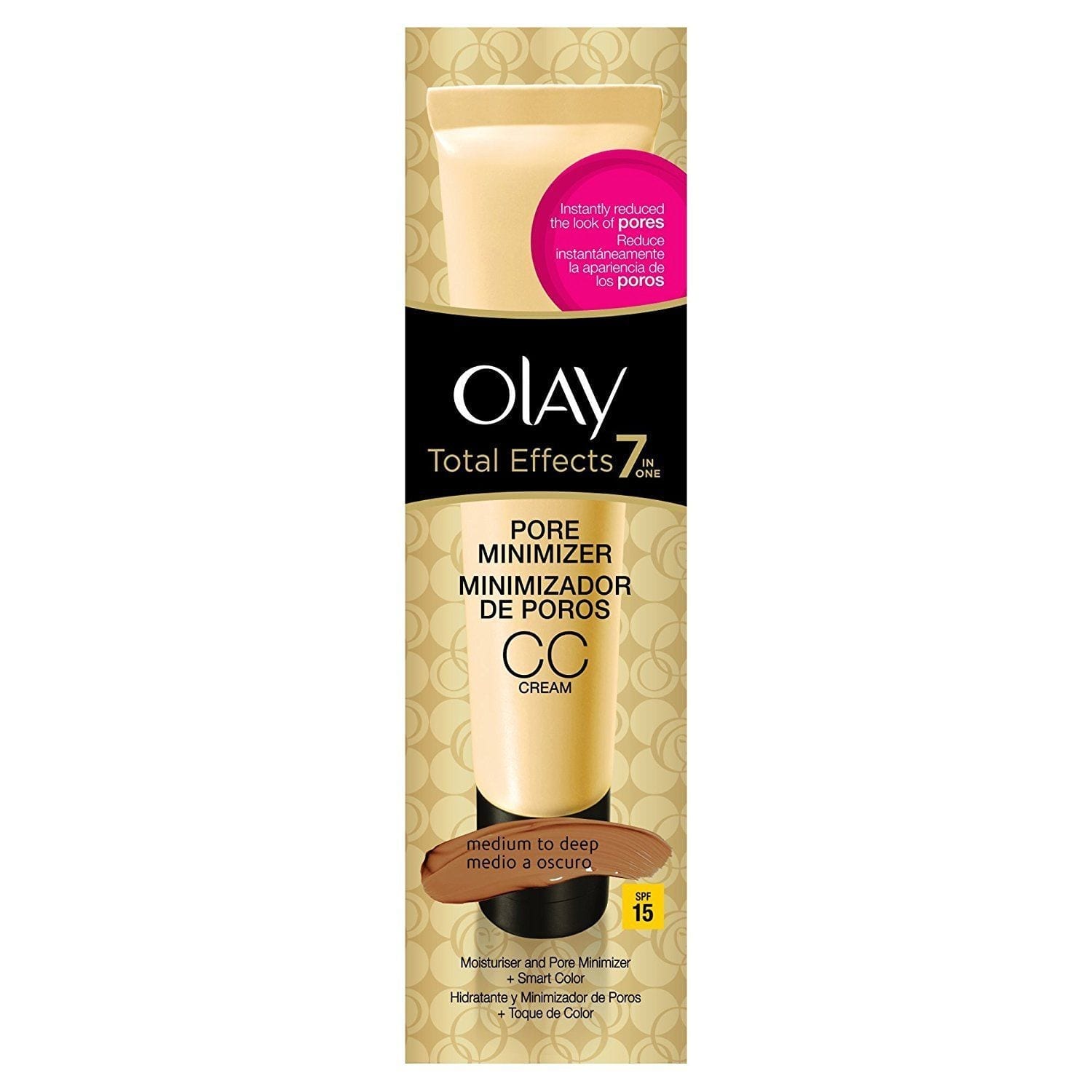 Olay Total Effects 7-In-1 Pore Minimising Moisturiser CC Cream – Medium to Deep - Image 2