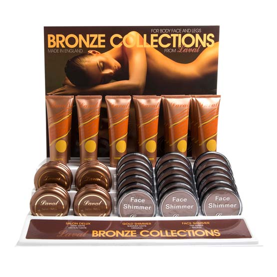 Laval Bronze Collections Tray for Body, Face and Legs (48 units)