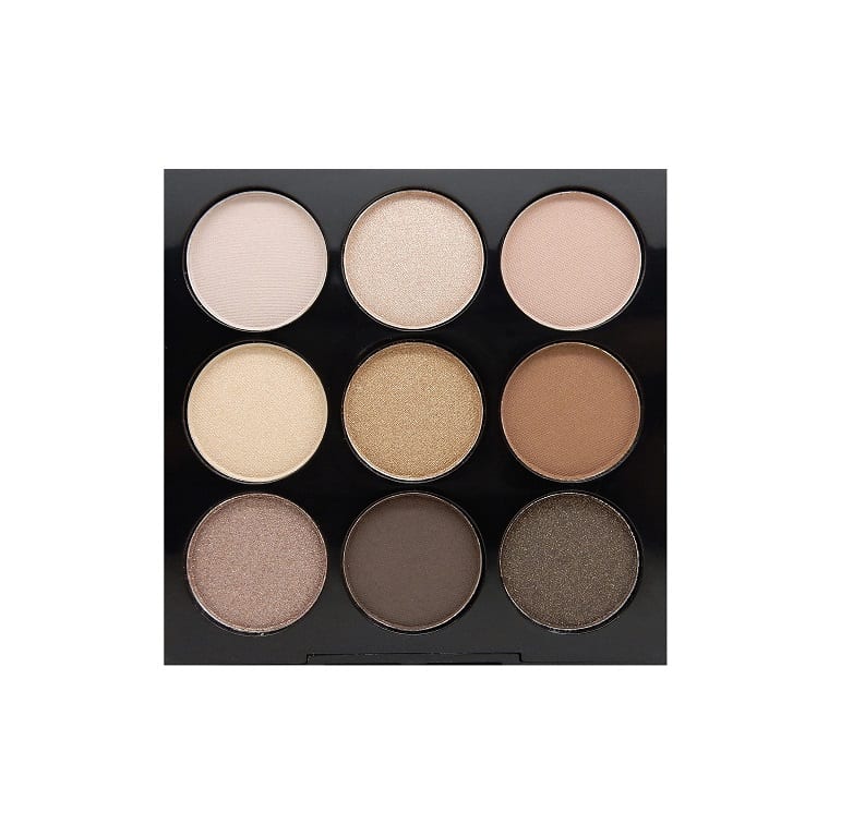 W7 The Naughty Nine Arabian Nights Eyeshadow Palette Colour Zone