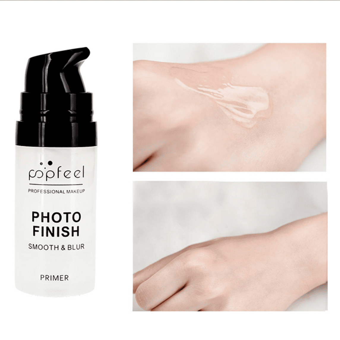 PopFeel Photo Finish Smooth & Blur Makeup Primer Colour Zone Cosmetics