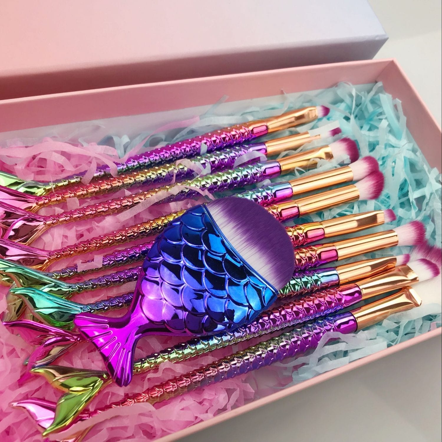 Boxed 11pcs Mermaid FishTail Eye