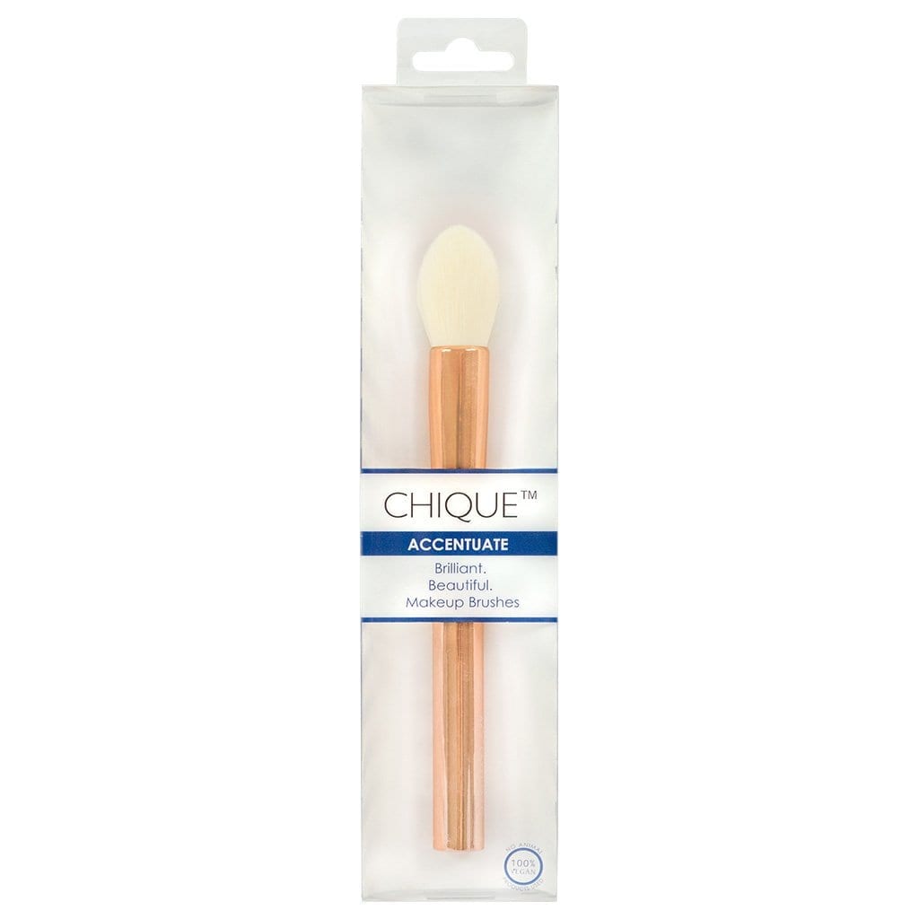 Royal & Langnickel Chique™ Rose Gold Accentuate Highlighter Brush