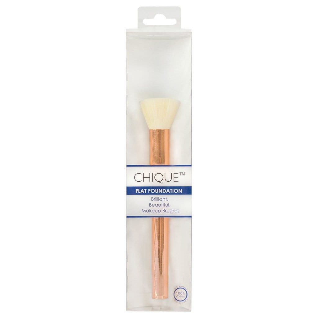 Royal & Langnickel Chique™ Rose Gold Flat Foundation Brush