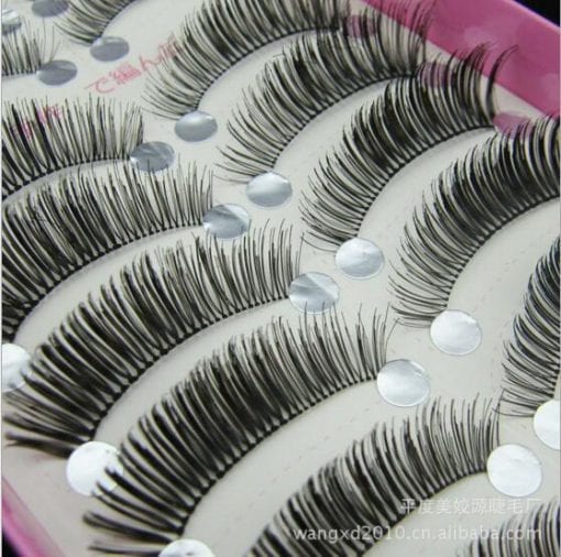 Pa Dolly Love 10 Pairs HandMade False Eyelashes HS9 Colour Zone