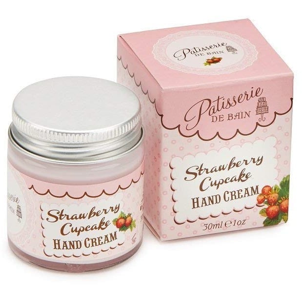 Rose & Co Patisserie de Bain Hand Cream Jar 30ml - Strawberry Cupcake