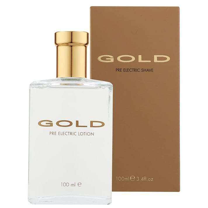 Gold Pre Electric Shave Lotion 100ml Colour Zone Cosmetics