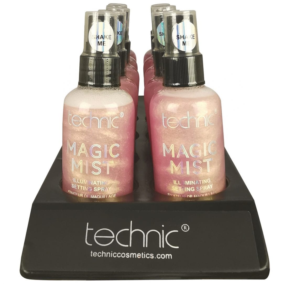 Technic Magic Mist Illuminating Setting Spray 80ml Rose Gold (10pcs