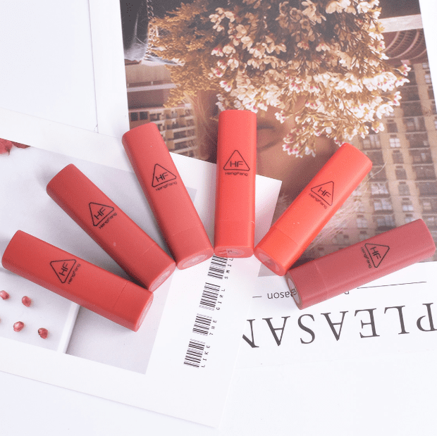 Heng Fang 6pcs Matte Mini Creamy Lipstick Set 3
