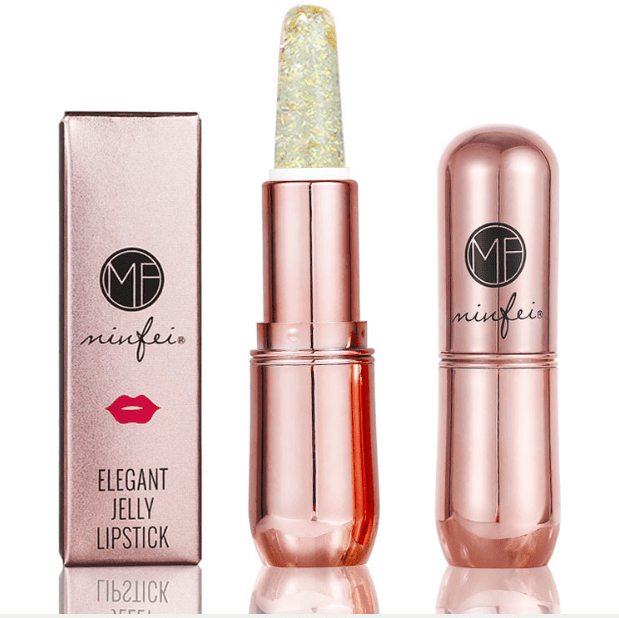 MinFei Elegant Glitter Jelly Colour Changing Lipstick 2