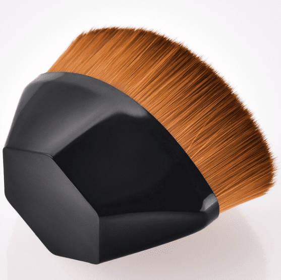 Large Flat Liquid/Powder Foundation Buffer Makeup Brush Black