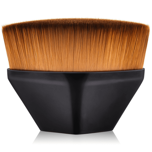 Large Flat Liquid/Powder Foundation Buffer Makeup Brush Black