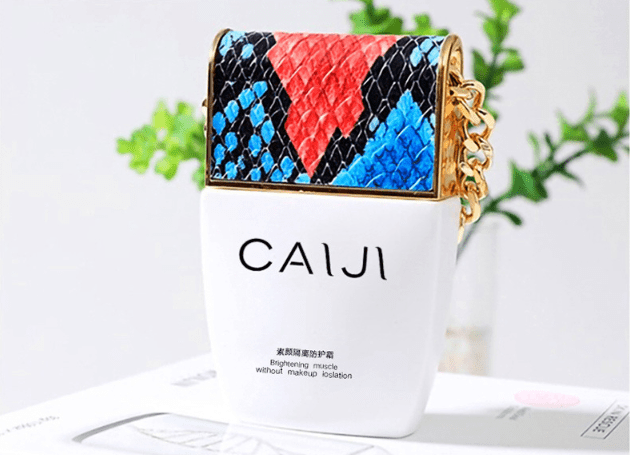 Caiji Handbag Styled Bottle Brightening Makeup Base Primer 50g 3