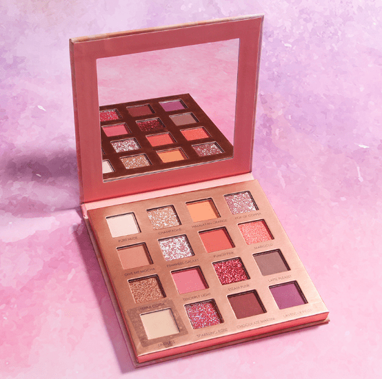 Jean Miss 16 Colours Sunrise Cherry Blossoms Eyeshadow Palette - Image 3