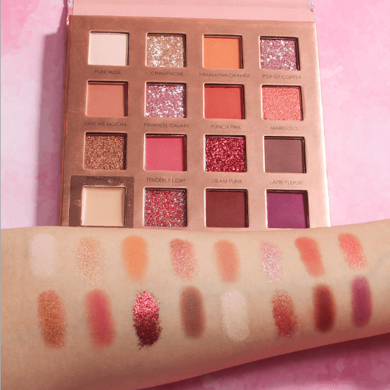 Jean Miss 16 Colours Sunrise Cherry Blossoms Eyeshadow Palette - Image 2