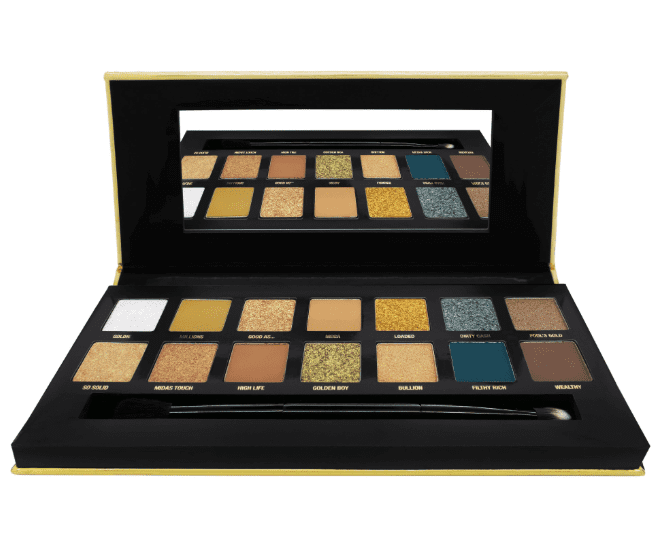 W7 24K Gold Rush Eyeshadow Palette 1