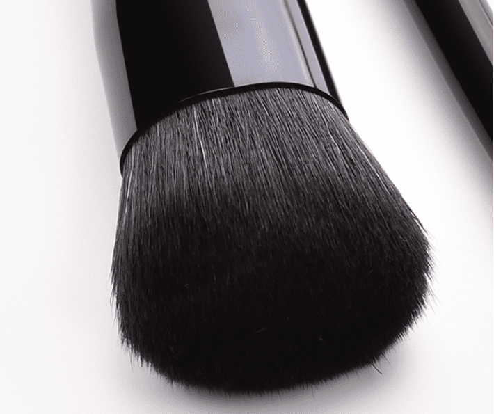 Glowii 2pcs Black-Deep Diamond Blue Powder Buff & Detailer Flawless Brush Set - Image 4