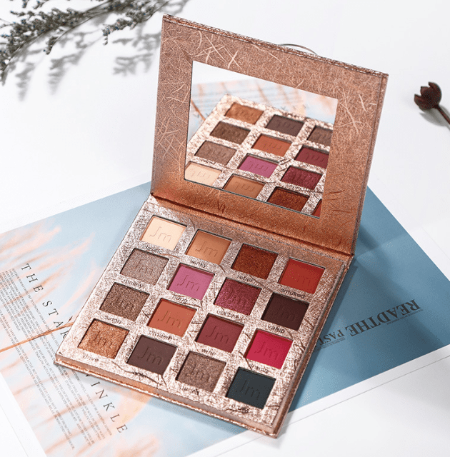 Jean Miss 16 Colours Romantic Party Eyeshadow Palette - Image 6