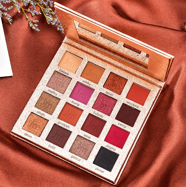 Jean Miss 16 Colours Romantic Party Eyeshadow Palette