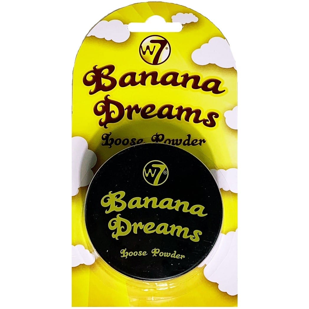 W7 Banana Dreams Loose Powder 20g (carded) Colour Zone Cosmetics