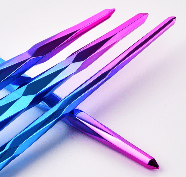 12pcs Unicorn Diamond Purple Hair Makeup Brush Set 6