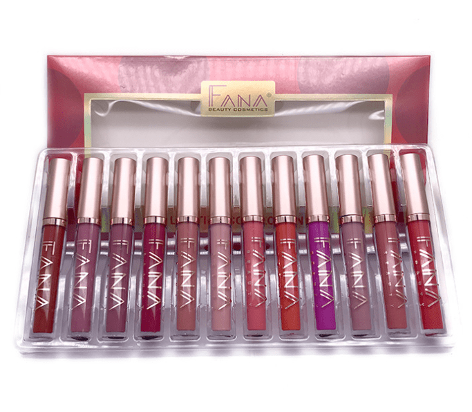 Fana 12pcs Liquid Lipstick Gift Set - Image 2