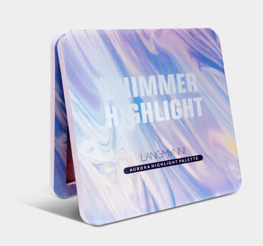 Langmanni 4 Colours Baked Shimmer Highlighter, Bronzer n Face Contour