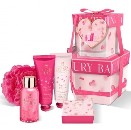 Grace Cole Perfect Petals Peony, Rose & Bergamot Bath Care Gift Set