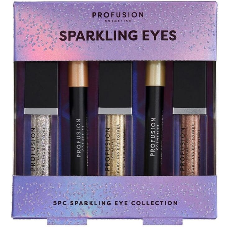 Profusion 5pcs Sparkling Eyes Eyeshadow Collection Set Colour Zone