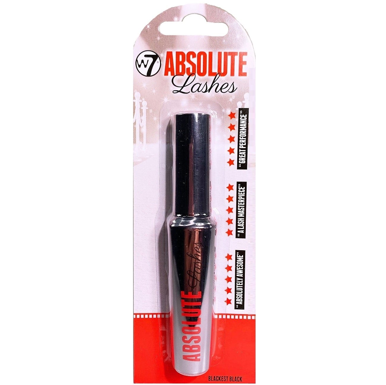 W7 Absolute Lashes Mascara - Black (carded)