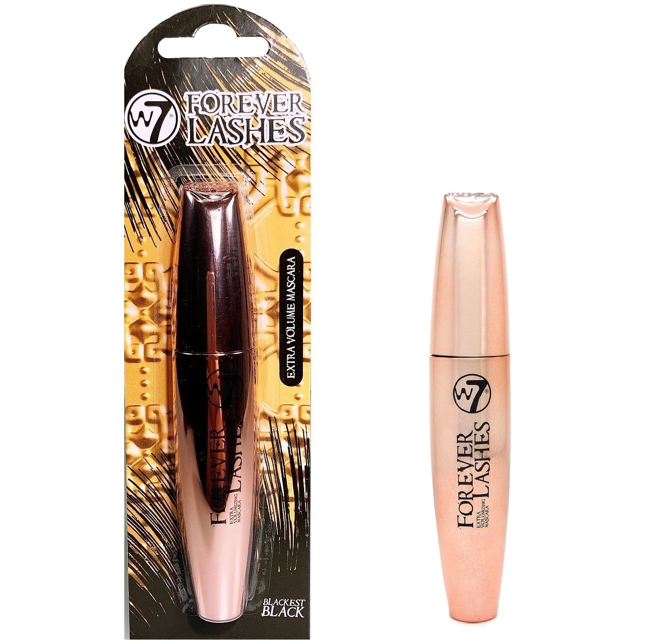 W7 Forever Lashes Extra Volumizing Mascara - Black (carded)