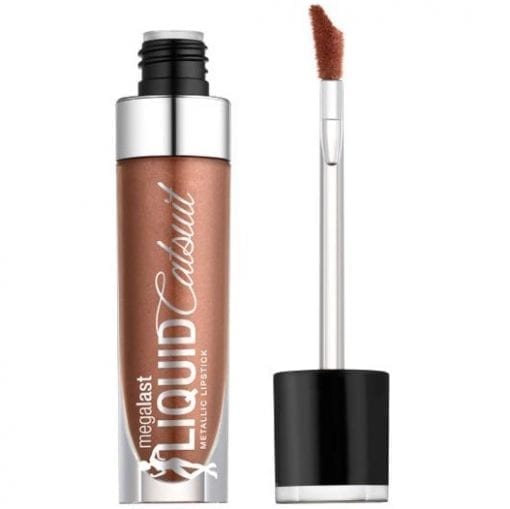 Wet n Wild Rebel Rose MegaLast Liquid Catsuit Metallic Lipstick Honey