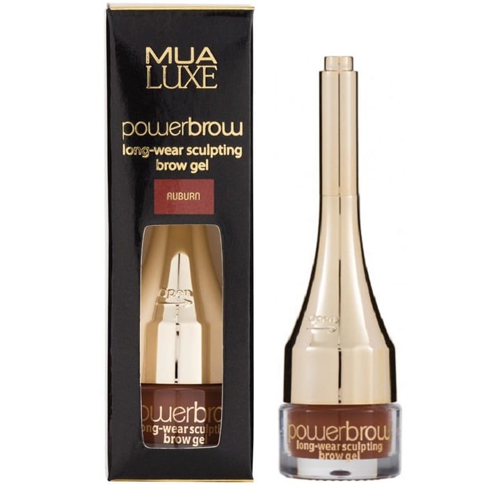 MUA Luxe Power Brow Sculpting Gel - Auburn