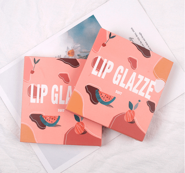CaiJi Lip Glazze Suit 5pcs Liquid Lipstick Boxed Set 3