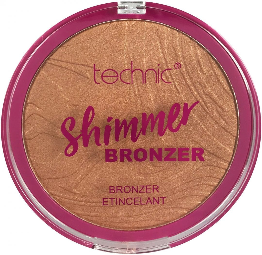 Technic Large Shimmer Bronzer Colour Zone Cosmetics