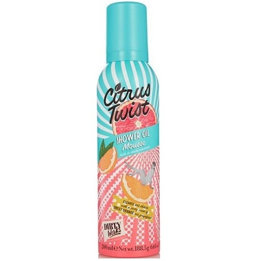 Dirty Works Citrus Twist Shower Oil Mousse 200ml