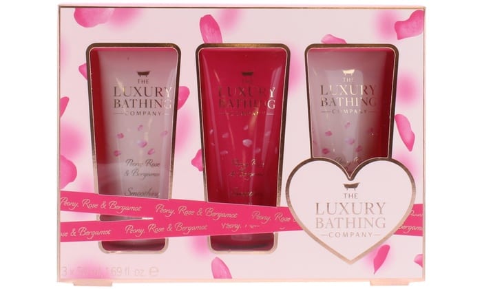 Grace Cole Heaven Scent Peony Rose & Bergamot Hand and Nail Cream 3pcs Gift Set - Image 3