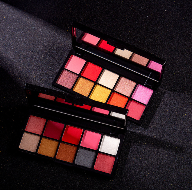 CocoSiliya 10 Colours Shine Colour Master Eyeshadow Palette