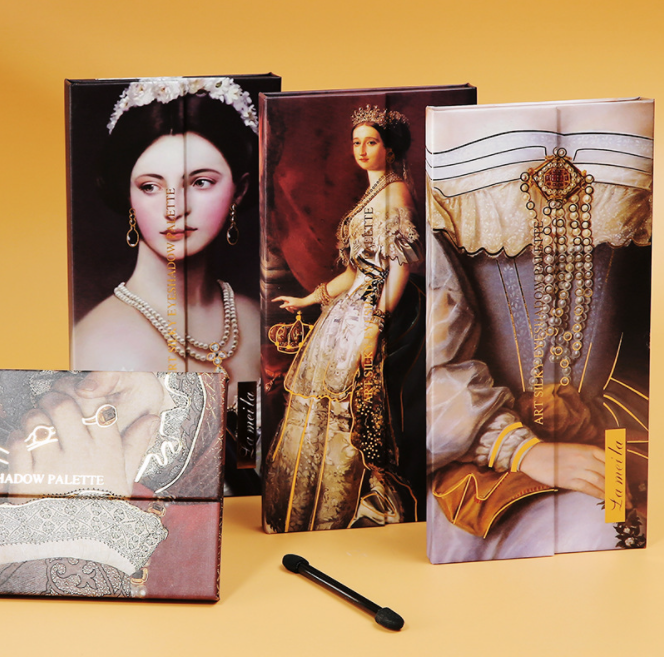 Lameila 12 Colours King Noble Oil Painting Eyeshadow Palette 2