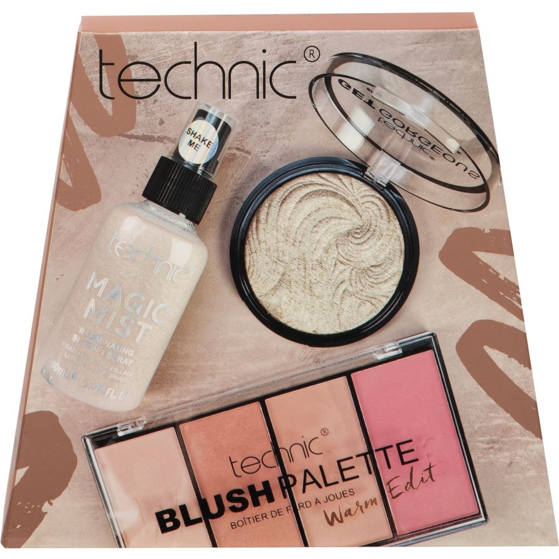 Technic Face Makeup Gift Set 991205 Colour Zone Cosmetics