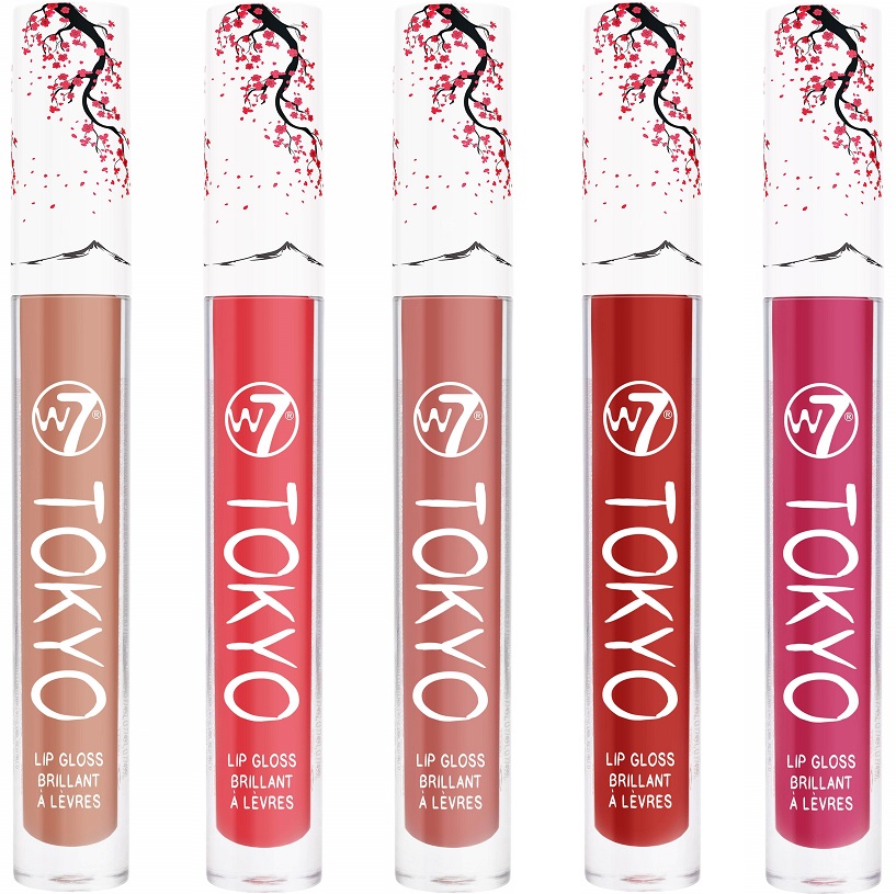 W7 Tokyo Lip Gloss (various shades) Colour Zone Cosmetics