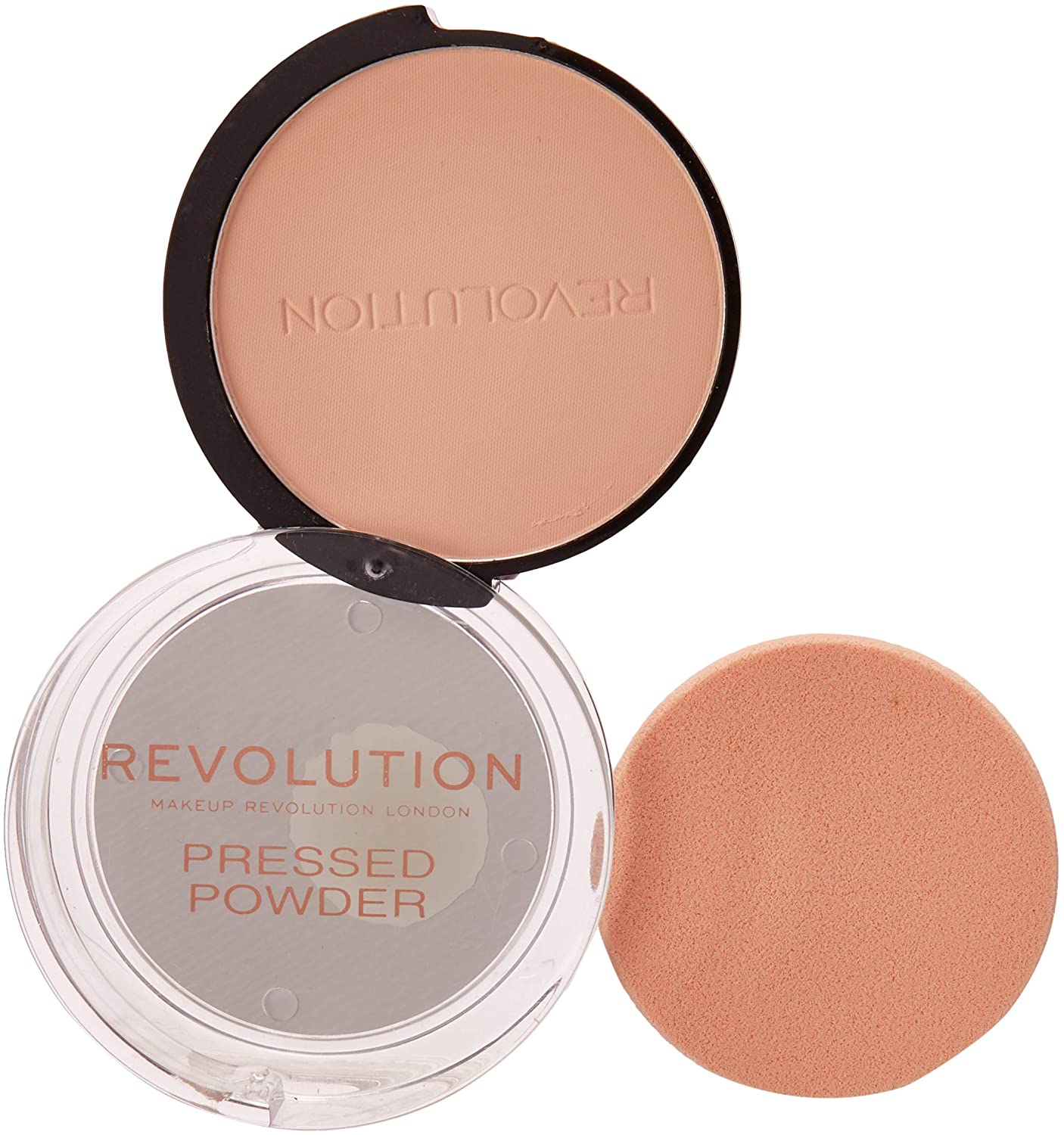 Revolution Pressed Powder Porcelain Soft Pink Colour Zone Cosmetics