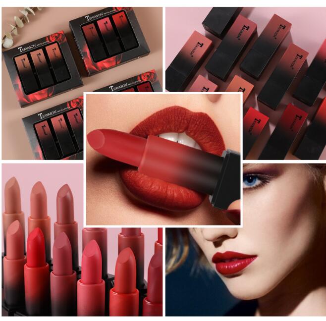 Teayason 3pcs Matte Lipstick Gift Set 3