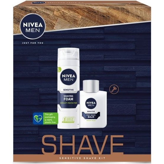 Nivea Men Sensitive Shave Gift Set Colour Zone Cosmetics