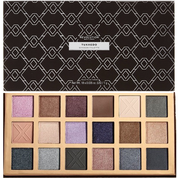 Revolution LuXX Eyeshadow Palette TuXXedo 4