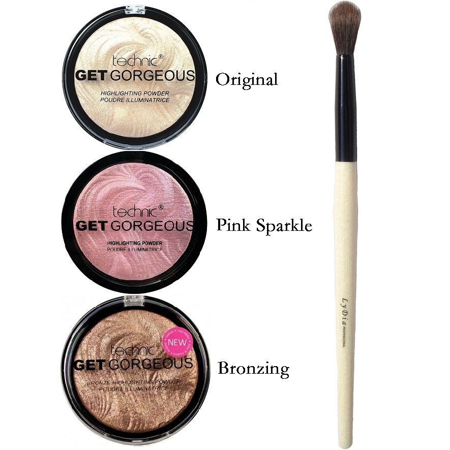 Technic Get Highlighting Powder + LyDia Blending/Highlighter